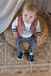 Feetje Sweatvest - Good Vibe Tribe - Bubbles & Bo
