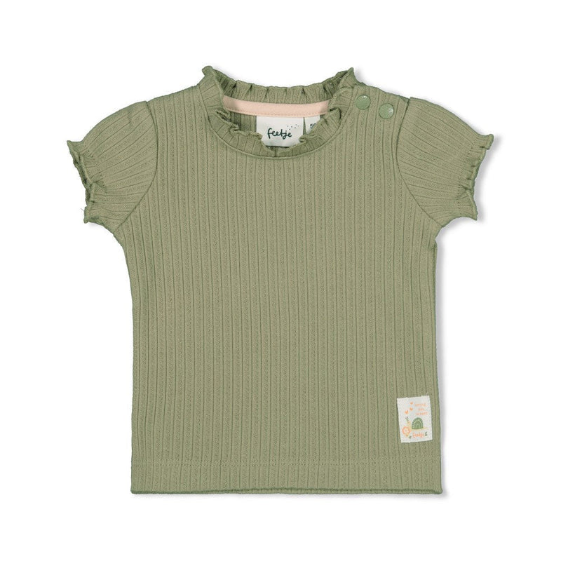 Feetje T-shirt - Bloom With Love - Bubbles & Bo
