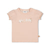 Feetje T-shirt - Bloom With Love - Bubbles & Bo