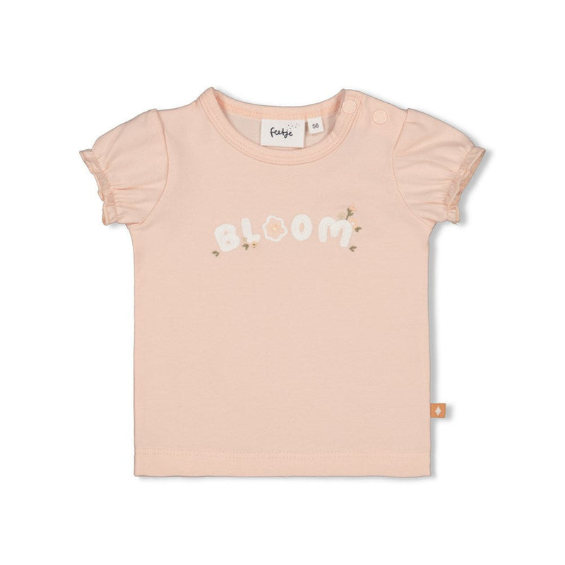 Feetje T-shirt - Bloom With Love - Bubbles & Bo