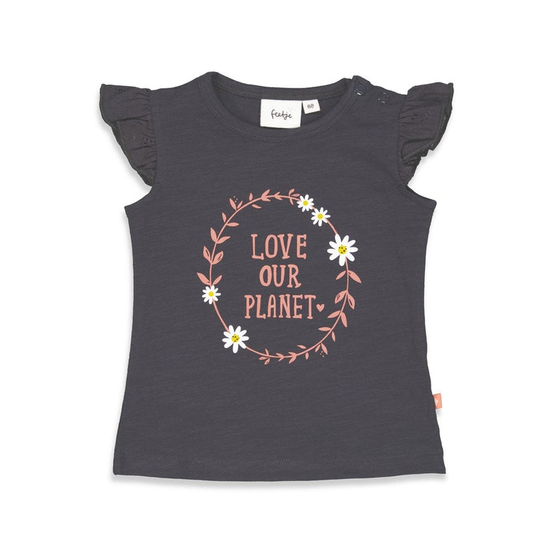 Feetje T-shirt - Have A Nice Daisy - Bubbles & Bo