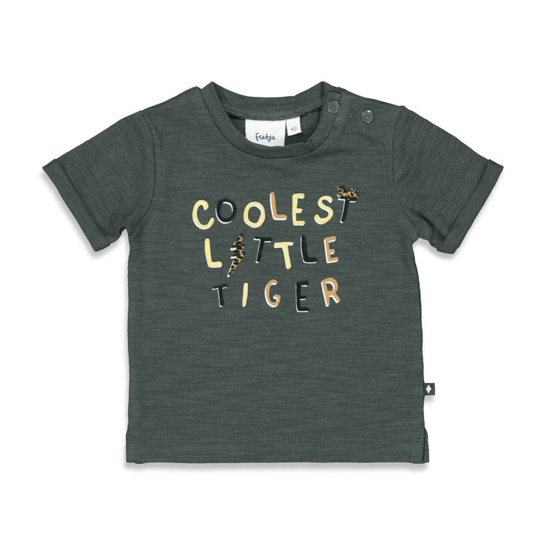 Feetje T-shirt - Hey Tiger - Bubbles & Bo
