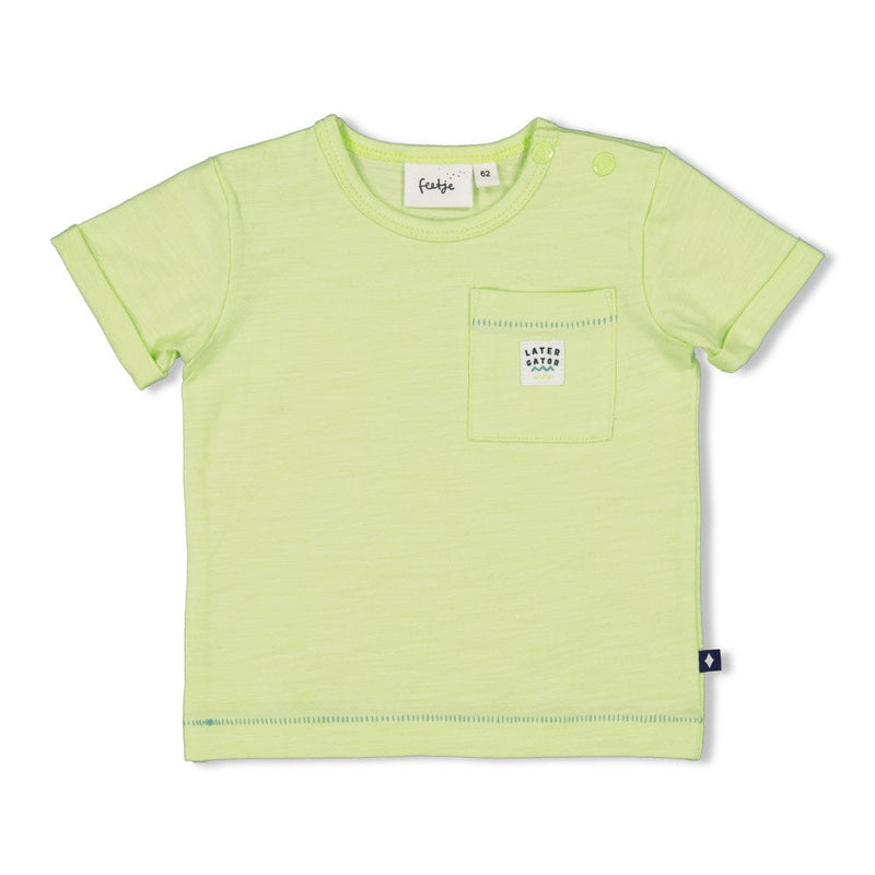 Feetje T-shirt - Later Gator - Bubbles & Bo