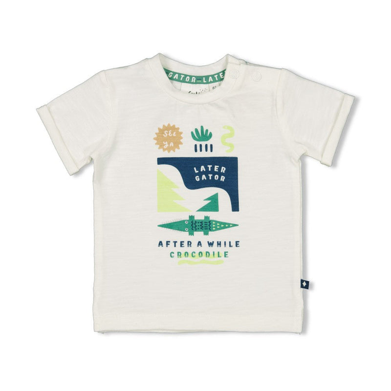 Feetje T-shirt - Later Gator - Bubbles & Bo