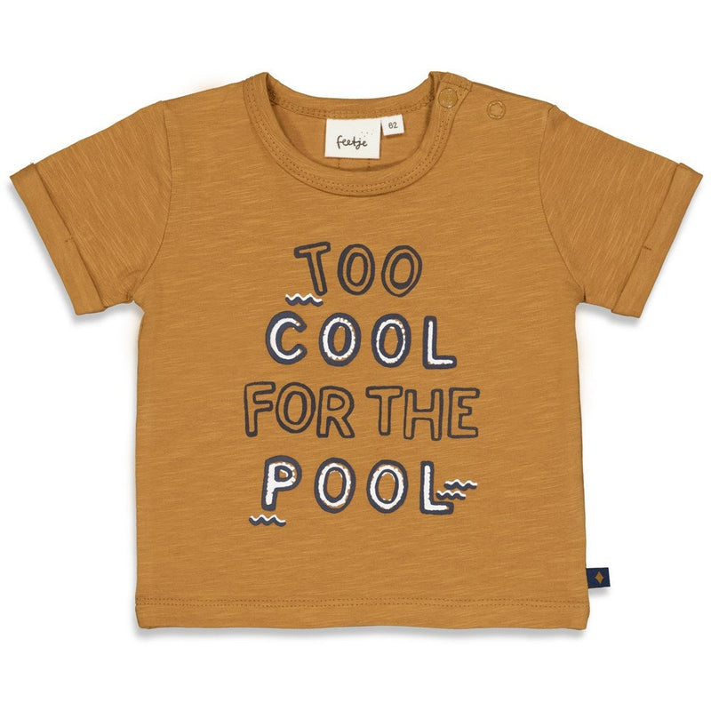 Feetje T-shirt - No Waves, No Fun - Bubbles & Bo