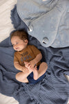 Feetje T-shirt - No Waves, No Fun - Bubbles & Bo