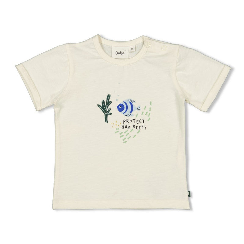 Feetje T-shirt - Protect Our Reefs - Bubbles & Bo