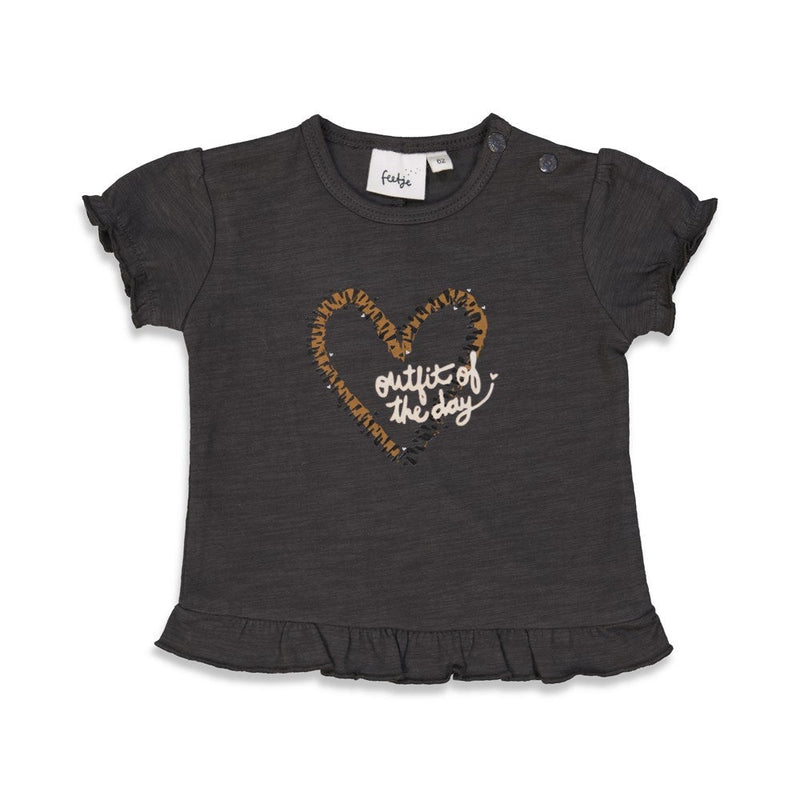 Feetje T-shirt - Tiger Love - Bubbles & Bo