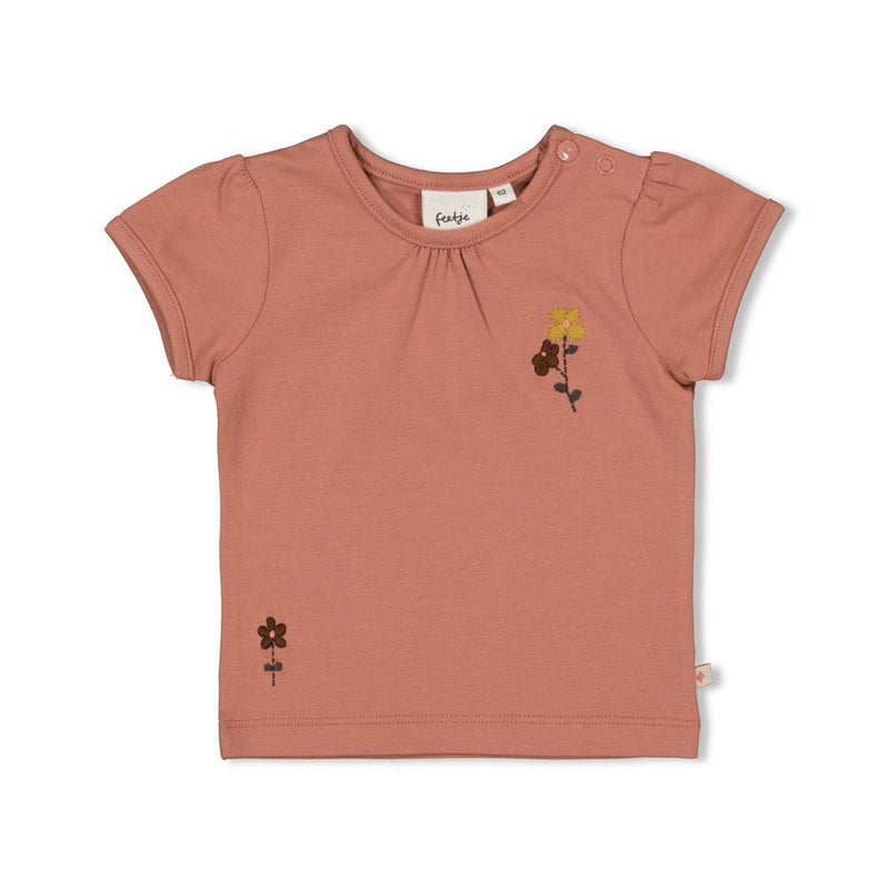 Feetje T-shirt - Wild Flowers - Bubbles & Bo