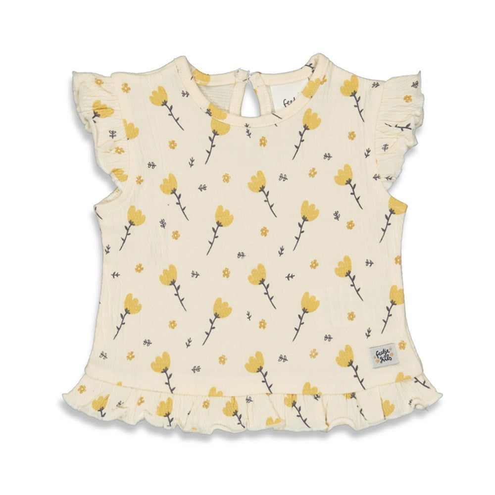 Feetje T-shirt AOP - Bloom