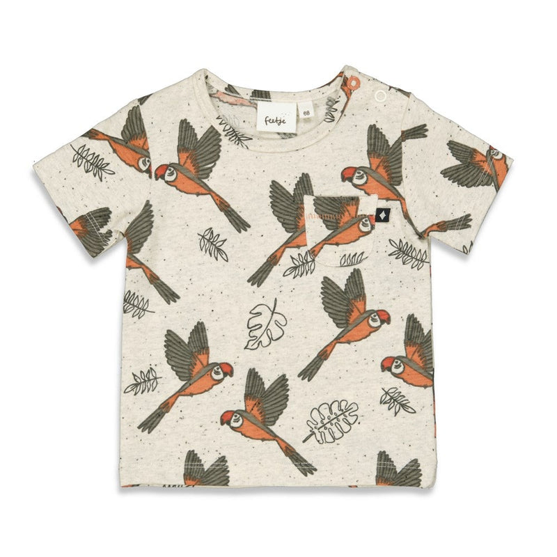 Feetje T-shirt AOP - Good Vibe Tribe - Bubbles & Bo
