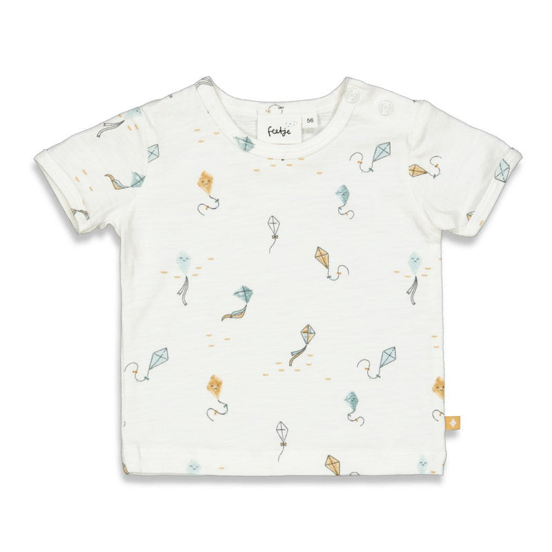 Feetje T-shirt AOP - Keep on Smiling - Bubbles & Bo