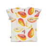 Feetje T-shirt AOP - Papaya Punch - Bubbles & Bo