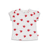 Feetje T-shirt AOP - Pomme D'Amour - Bubbles & Bo