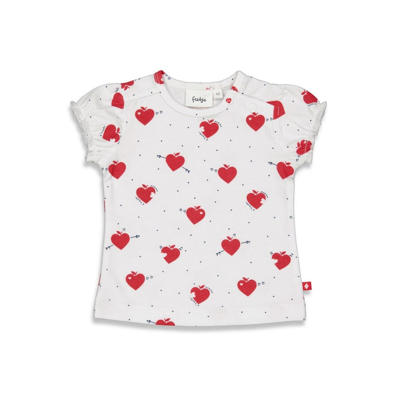 Feetje T-shirt AOP - Pomme D'Amour - Bubbles & Bo