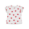 Feetje T-shirt AOP - Pomme D'Amour - Bubbles & Bo