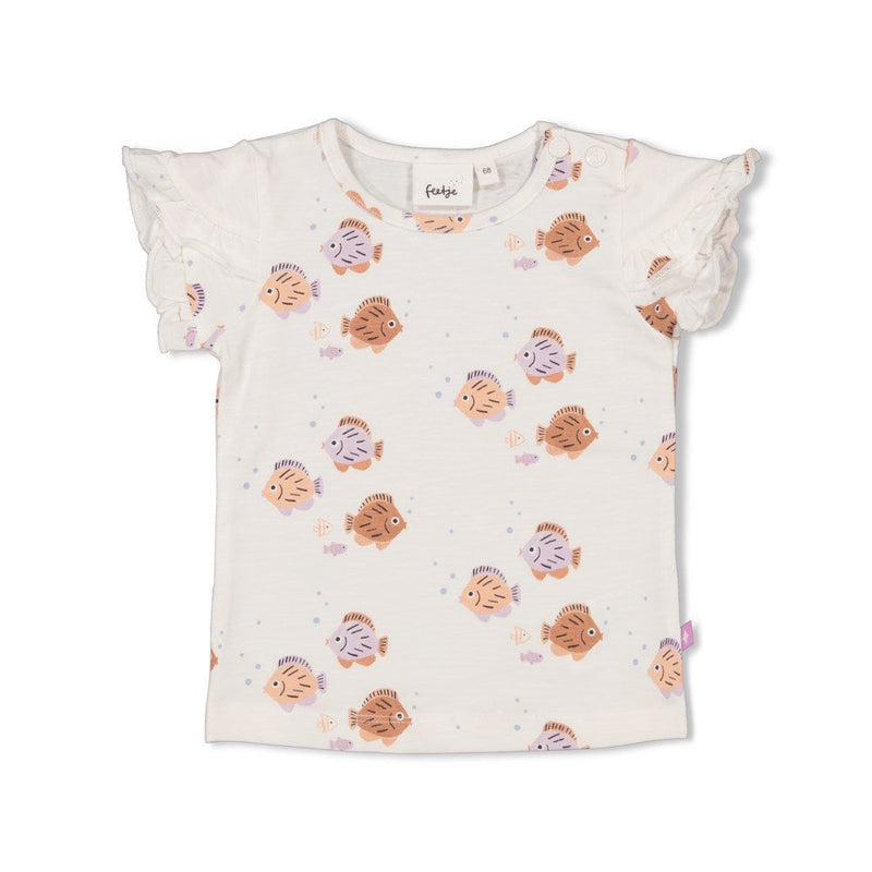 Feetje T-shirt AOP - Splash - Bubbles & Bo