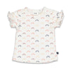 Feetje T-shirt AOP - Sunkissed - Bubbles & Bo