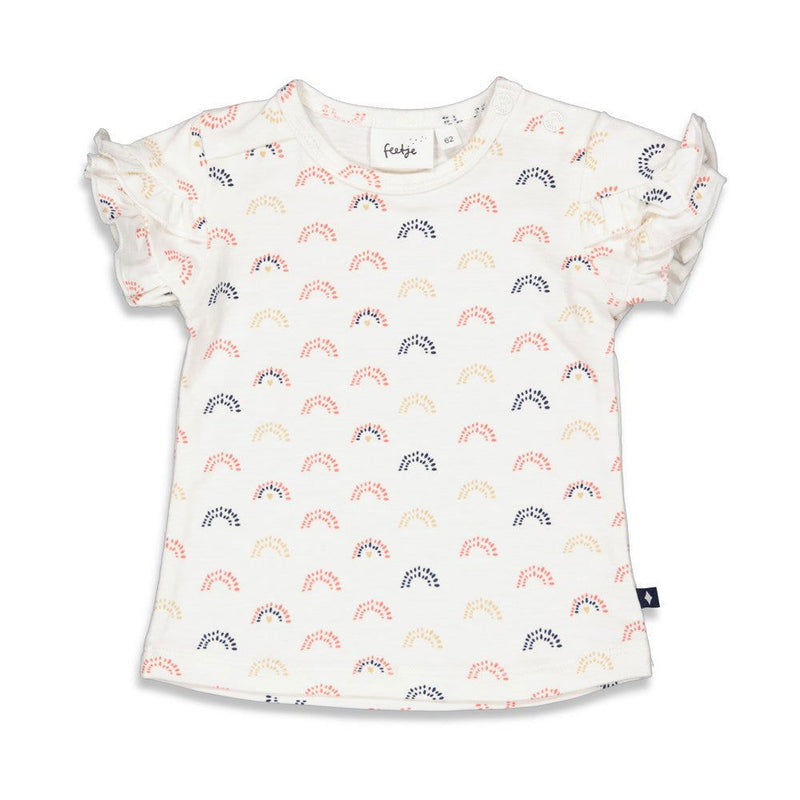 Feetje T-shirt AOP - Sunkissed - Bubbles & Bo