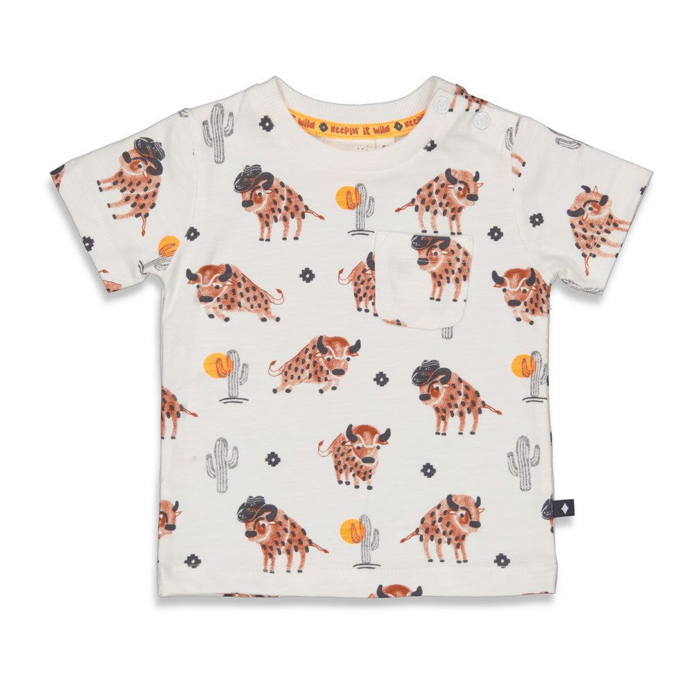 Feetje T-shirt AOP - Yeehaw