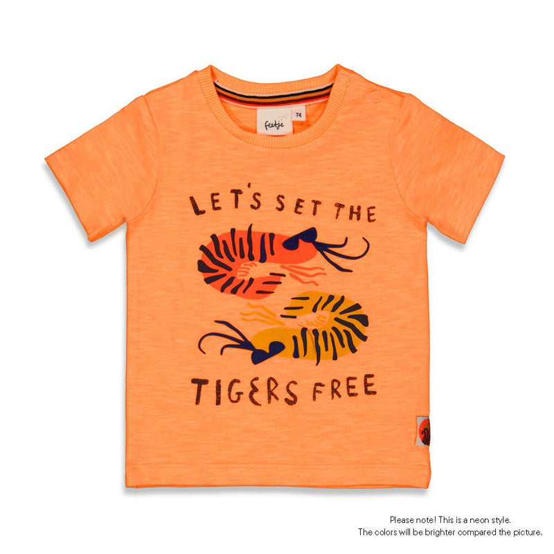 Feetje T-shirt Free - Captain Ortega - Bubbles & Bo