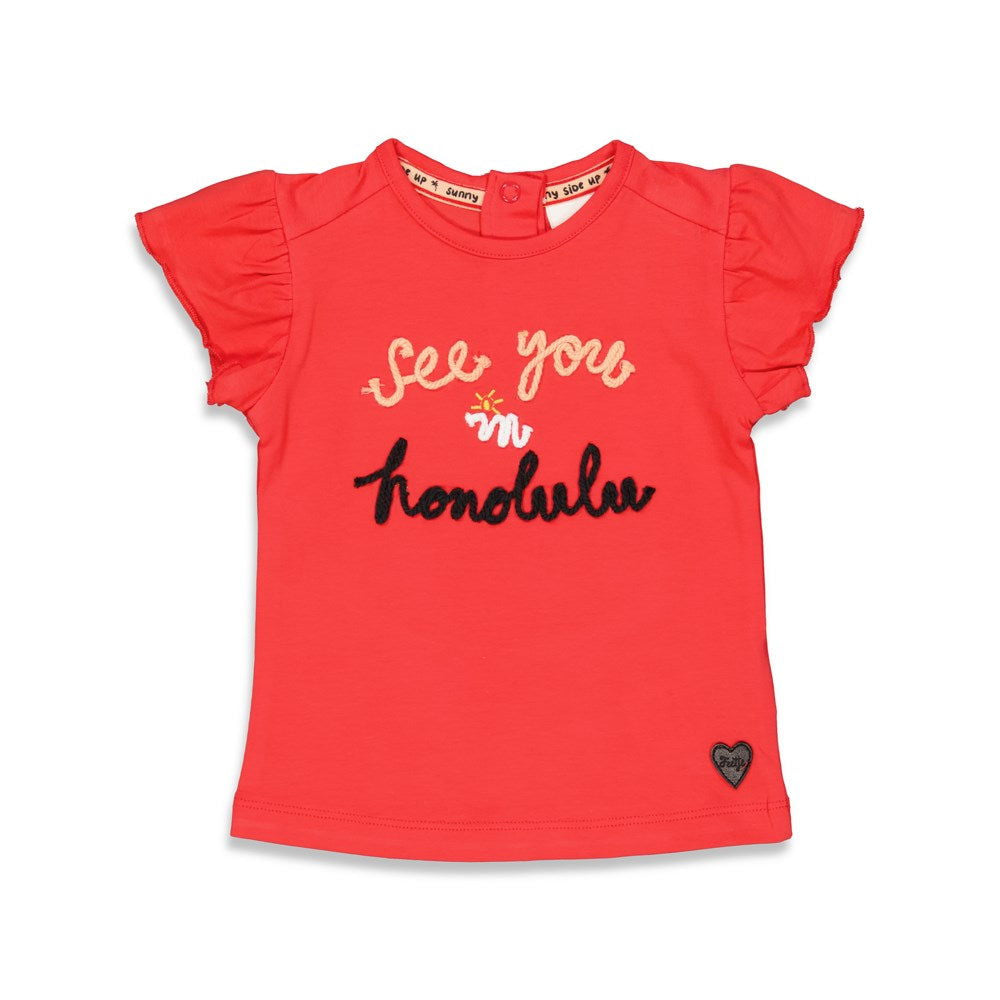 Feetje T-shirt Honolulu - Papaya Punch
