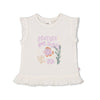 Feetje T-shirt ruches - Splash - Bubbles & Bo