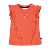 Feetje T-shirt rusches - Sunkissed - Bubbles & Bo