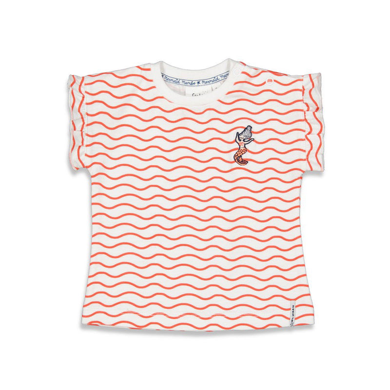 Feetje T-shirt streep - Mermaid Mambo - Bubbles & Bo