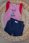 Feetje T-shirt streep - Pomme D'Amour - Bubbles & Bo