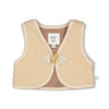Feetje Teddy gilet - Acorn - Bubbles & Bo