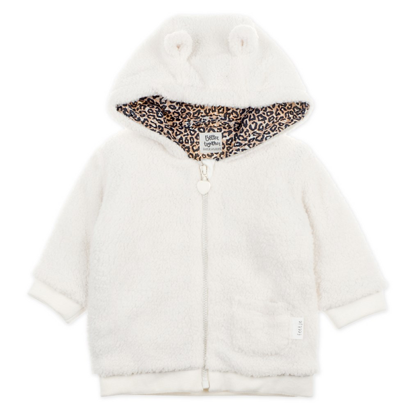Feetje Teddy jasje met capuchon - Better Together - Bubbles & Bo