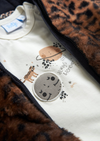 Feetje Teddy jasje met capuchon - Better Together - Bubbles & Bo