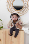 Feetje Teddy jasje met capuchon - Cool Adventure - Bubbles & Bo
