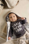 Feetje Teddy jasje met capuchon - Cool Adventure - Bubbles & Bo