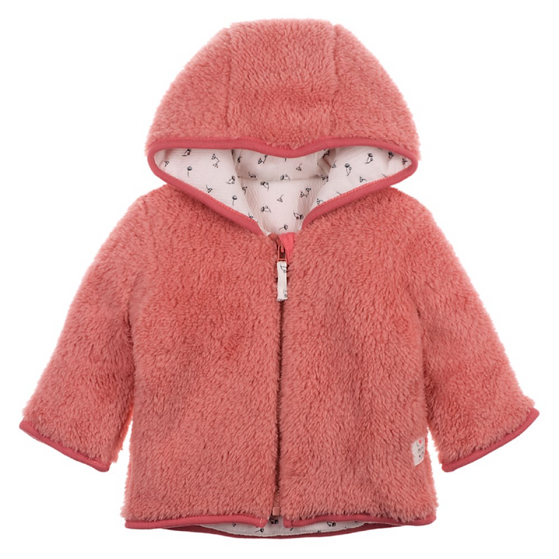 Feetje Teddy jasje met capuchon - Love Made Me - Bubbles & Bo