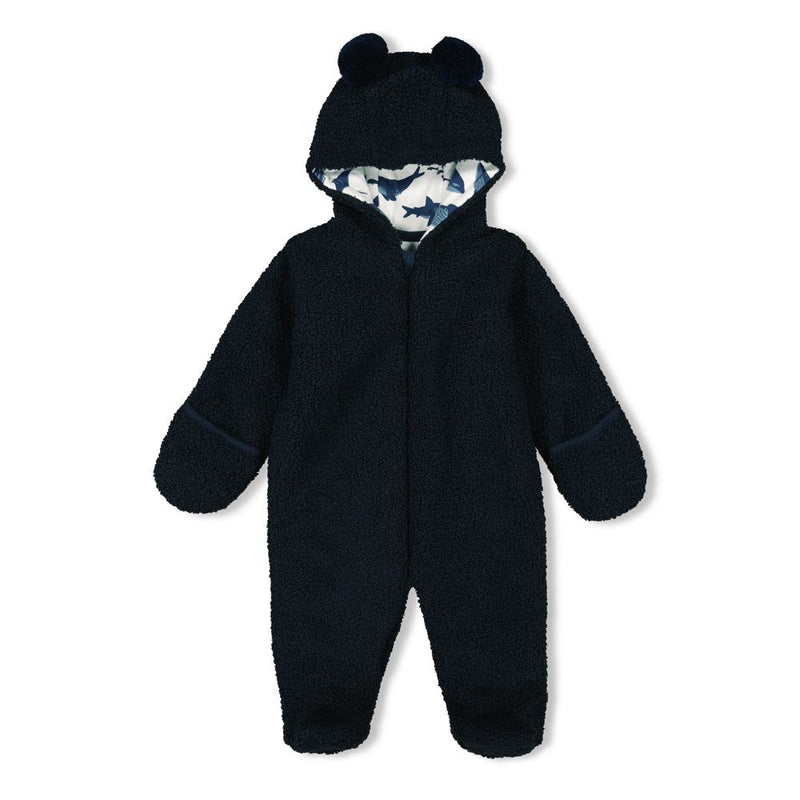 Feetje Teddy pak met capuchon - Looking Sharp - Bubbles & Bo