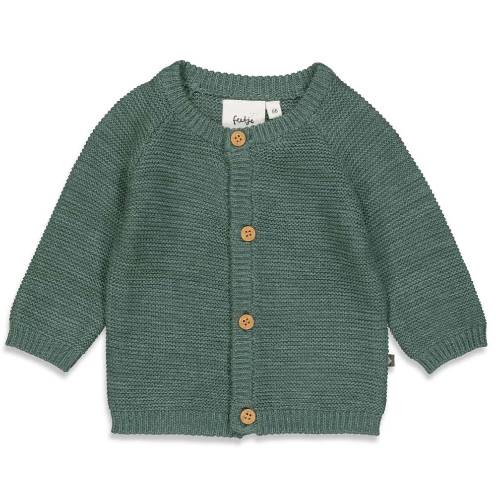 Feetje Vestje gebreid - Griddly Bear
