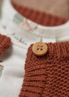 Feetje Vestje gebreid - Pearfect - Bubbles & Bo