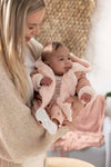 Feetje Vestje met capuchon - Love You More - Bubbles & Bo