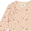 Feetje Wikkelromper - Falling For You - Bubbles & Bo