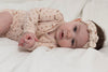 Feetje Wikkelromper - Falling For You - Bubbles & Bo