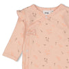 Feetje Wikkelromper AOP - Moonlight Flowers - Bubbles & Bo