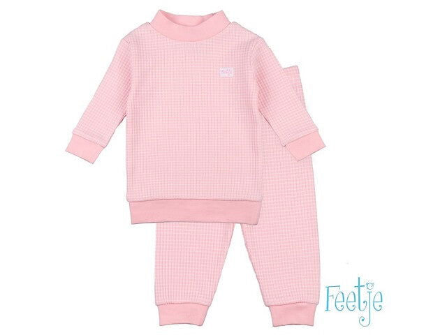 Feetje  Zalm Pyjama's - Bubbles & Bo