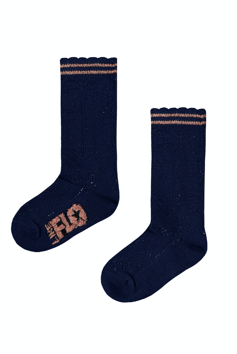 Flo Flo baby girls ajour sock divers - Bubbles & Bo