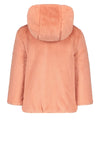 Flo Flo baby girls reversible hooded jacket pink - Bubbles & Bo