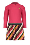 Flo Flo baby girls rib ls turtle neck dress - Bubbles & Bo