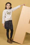 Flo Flo girls AO velvet plisse skirt - Bubbles & Bo