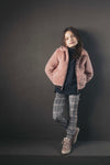 Flo Flo girls AO velvet sporty pants - Bubbles & Bo