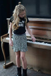 Flo Flo girls AO woven ruffle skirt - Bubbles & Bo